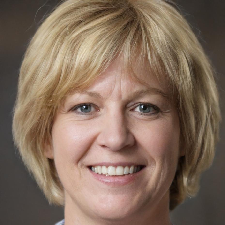 Teilnehmerin Thea Küpper mit ihrem Lernfortschritt